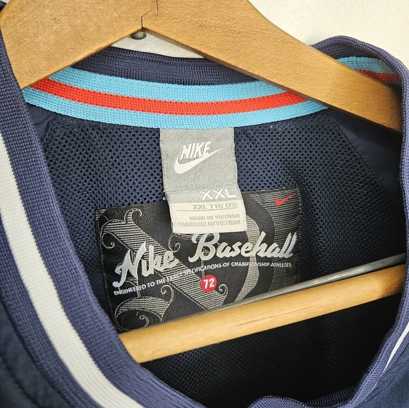 Vintage Nike Y2K Mens Baseball Windbreaker Pullover XXL - Picture 5 of 6